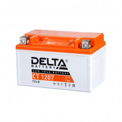 DELTA AGM CT - 1207 (YTX7A-BS) (п.п.)