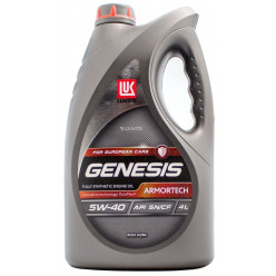 Масло моторное ЛУКОЙЛ GENESIS ARMORTECH SAE 5W-40 API SN/CF 4л
