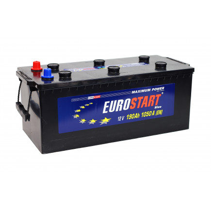 Аккумулятор EUROSTART Blue 6CT-190 (евро)