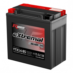 RDrive extremal SILVER 12.6ah (YTX14-BS) AGM