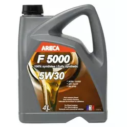 Масло моторное ARECA F 5000 5W30 (4 л) SL/CF