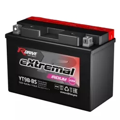 RDrive extremal IRDIUM 12V 8.4Ah (YT9B-BS) AGM